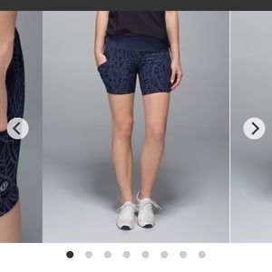 Lululemon Dart & Dash Short *Block-It Pocket sz 4